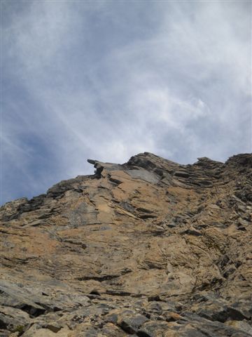 Canalón suroeste, acceso desde Chile
