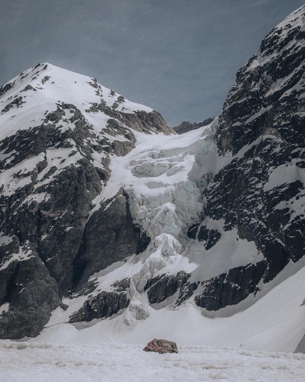 Laguna y Glaciar del Morado