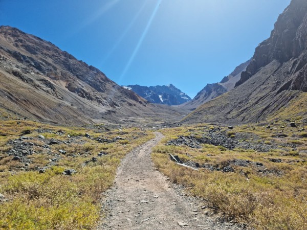 Laguna y Glaciar del Morado