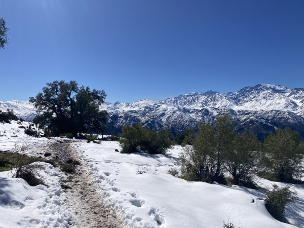 Alto del Naranjo por Puente Ñilhue