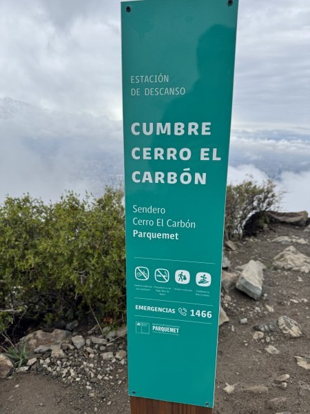 Cerro El Carbón por La Pirámide