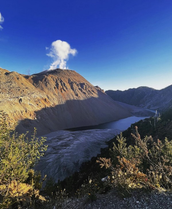 Cráter Volcán Chaitén