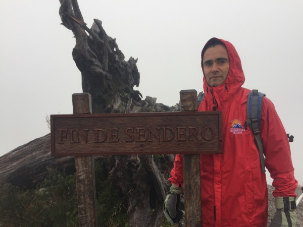 Cráter Volcán Chaitén