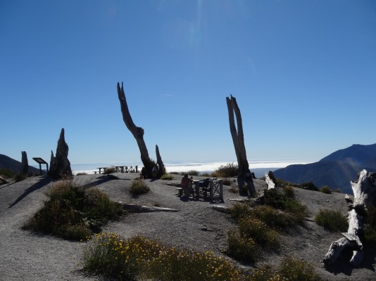 Cráter Volcán Chaitén