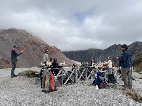 Cráter Volcán Chaitén