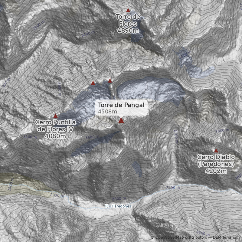 Mapa Torre de Pangal