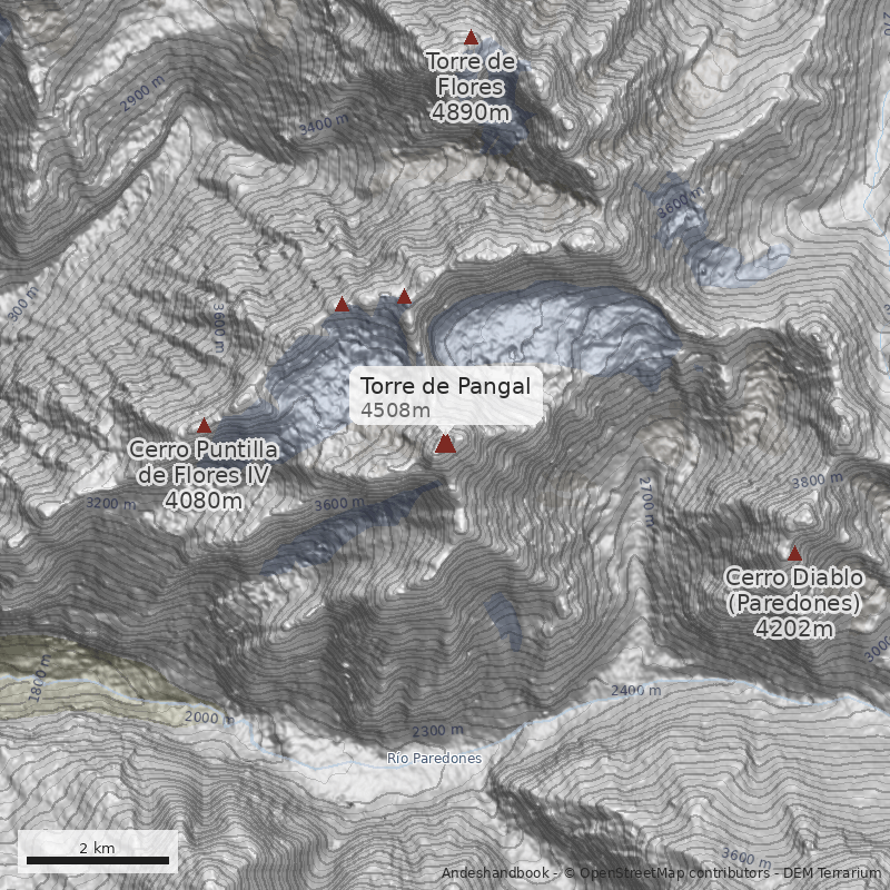Mapa Torre de Pangal