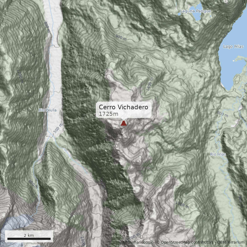 Mapa Cerro Vichadero