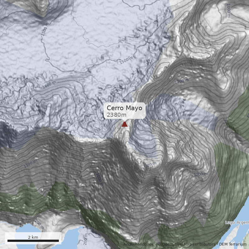 Mapa Cerro Mayo