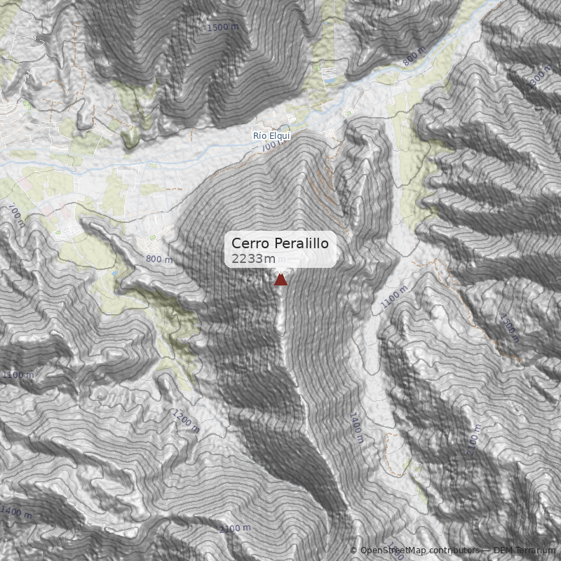 Mapa Cerro Peralillo