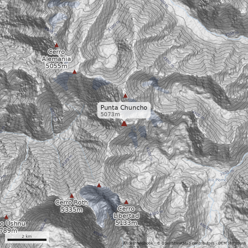 Mapa Punta Chuncho