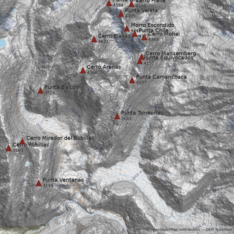 Mapa Punta Torreones