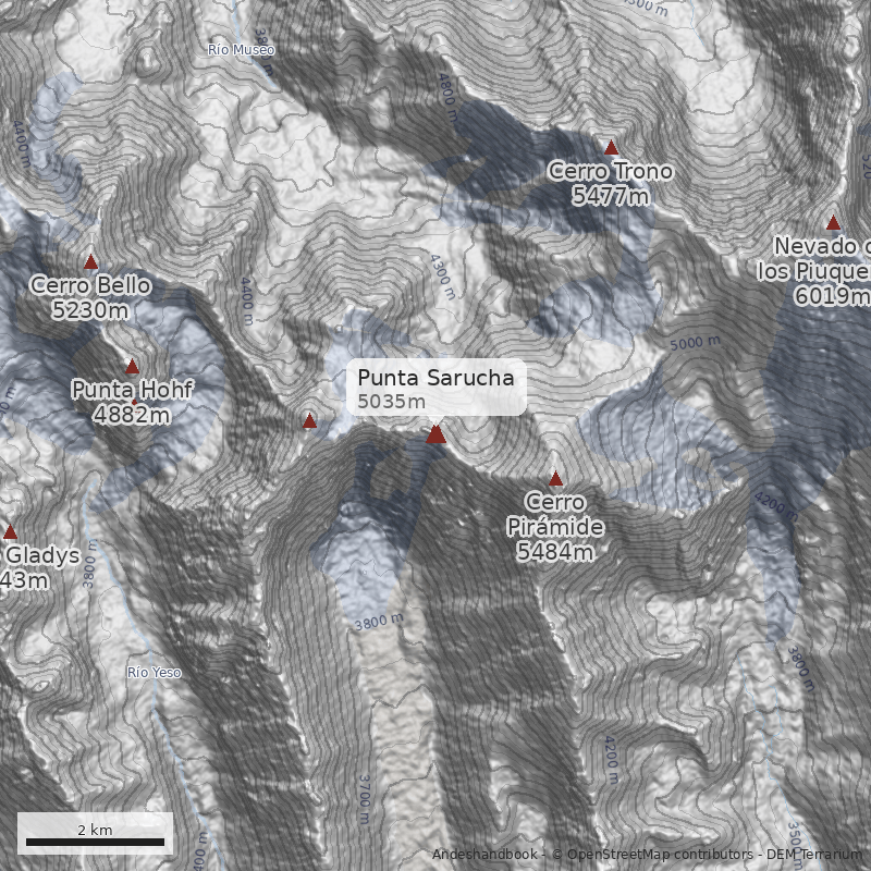 Mapa Punta Sarucha