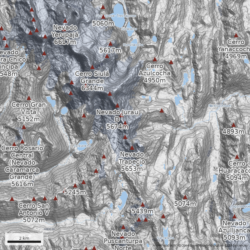 Mapa Nevado Quesillo (Jurau F)