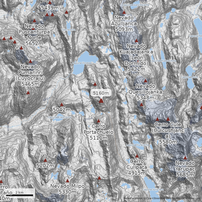 Mapa Cerro Ichiccayco