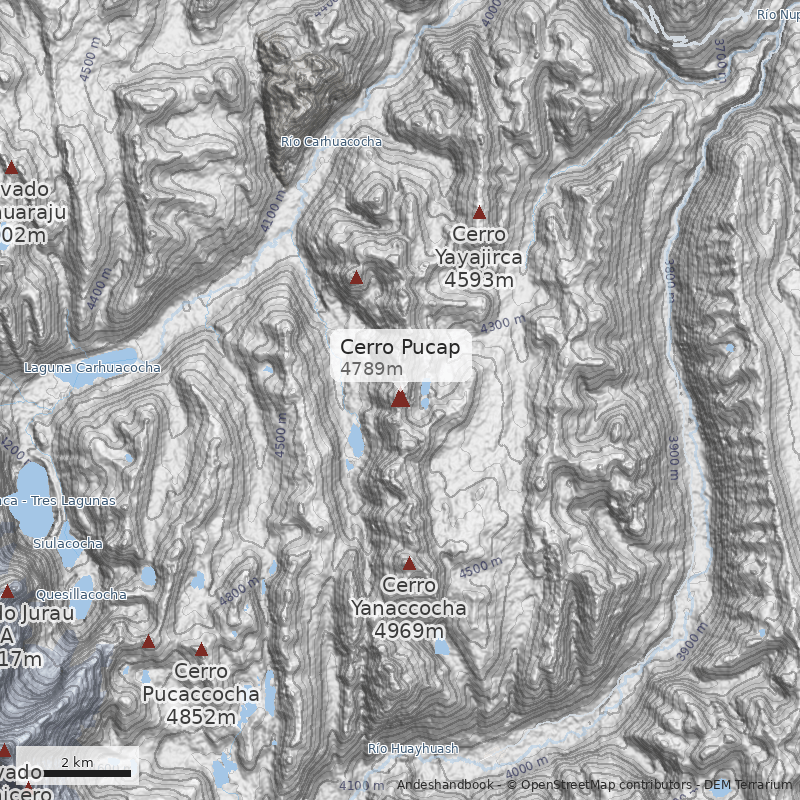 Mapa Cerro Pucap