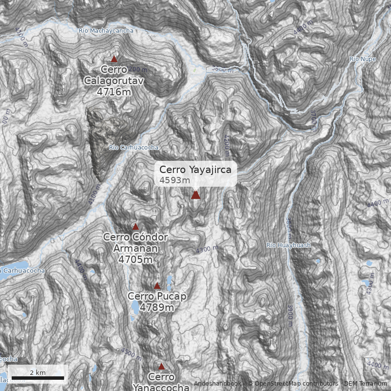 Mapa Cerro Yayajirca