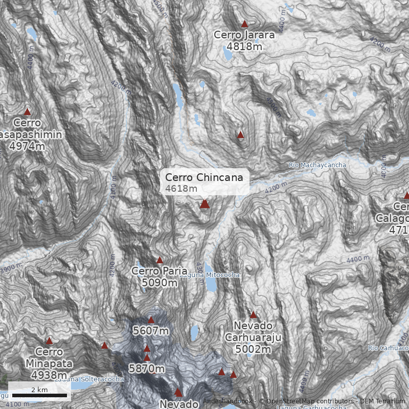 Mapa Cerro Chincana