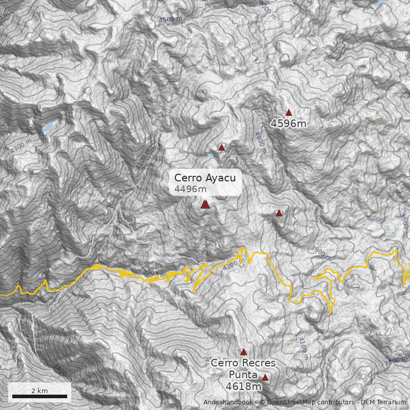 Mapa Cerro Ayacu