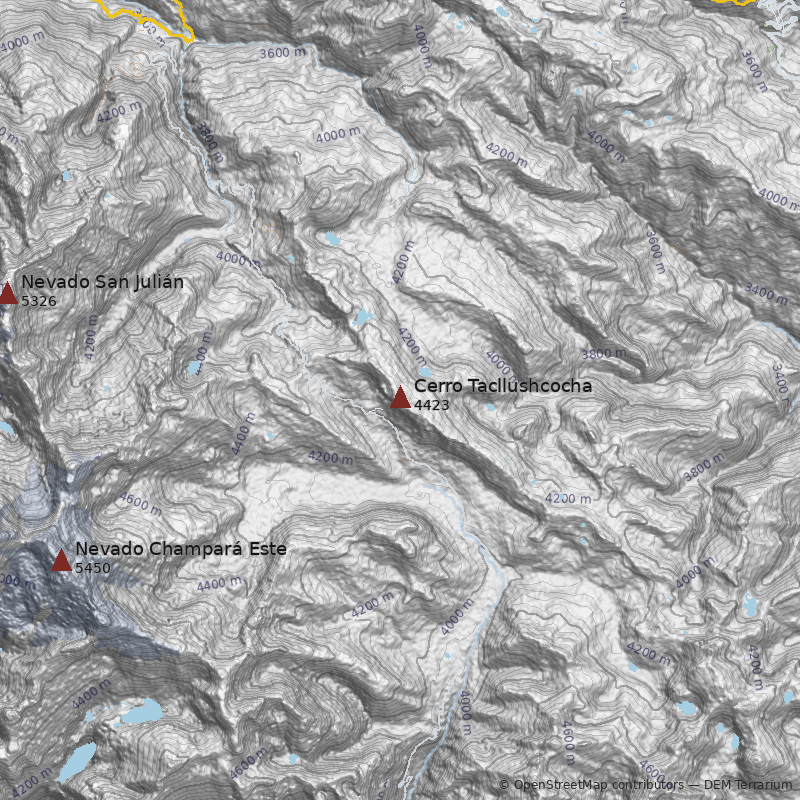 Mapa Cerro Tacllushcocha