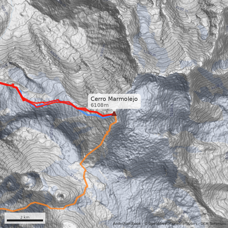 Mapa Cerro Marmolejo