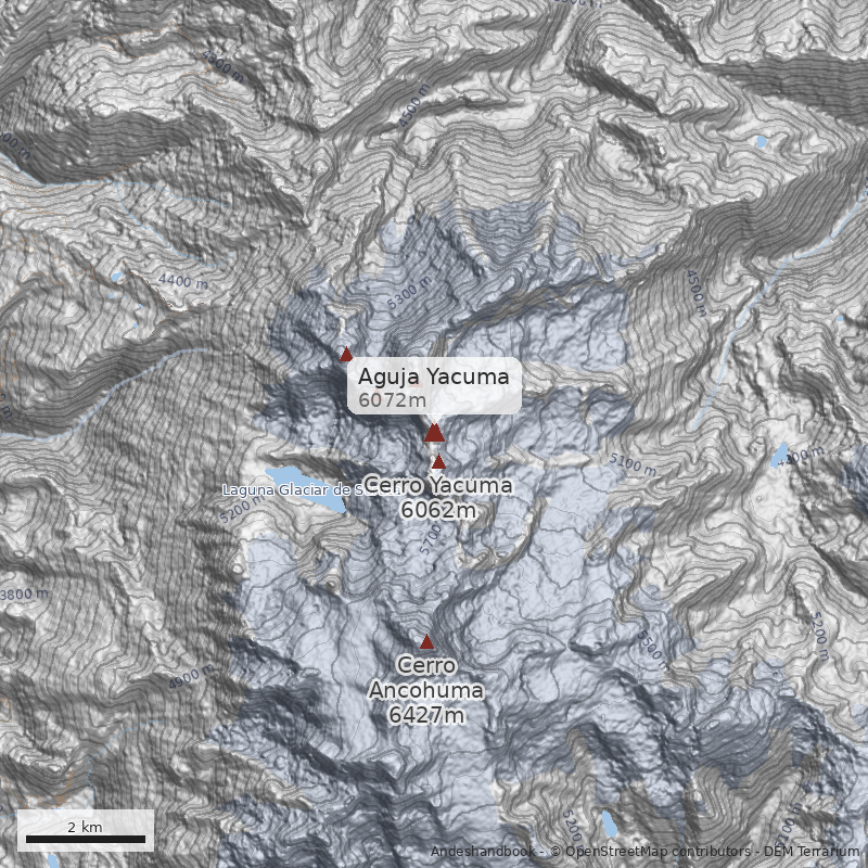 Mapa Aguja Yacuma