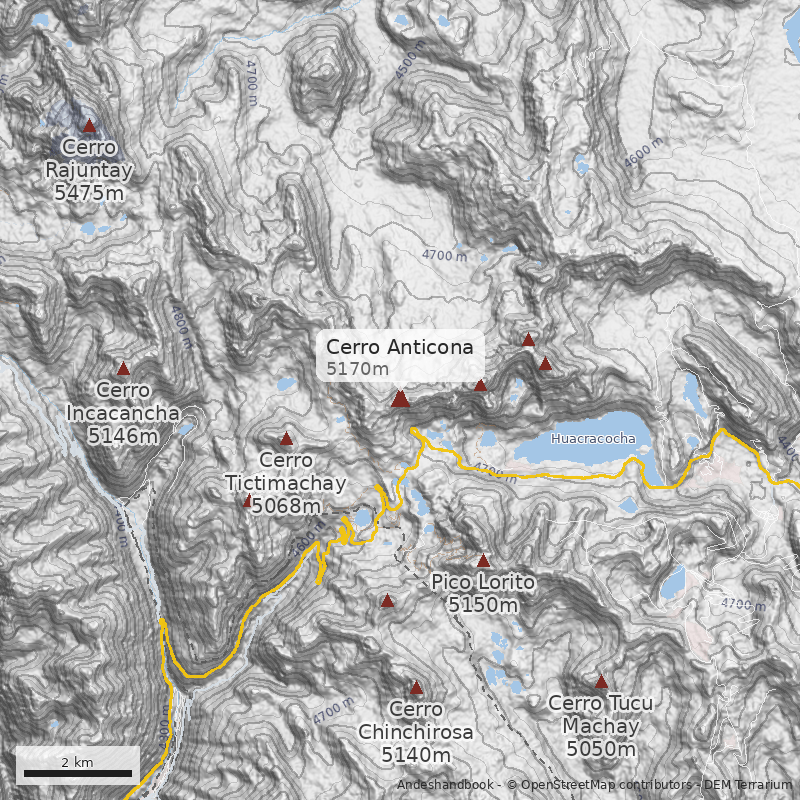 Mapa Cerro Anticona