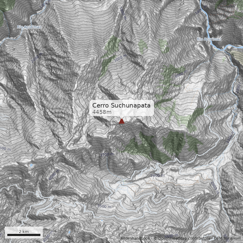 Mapa Cerro Suchunapata