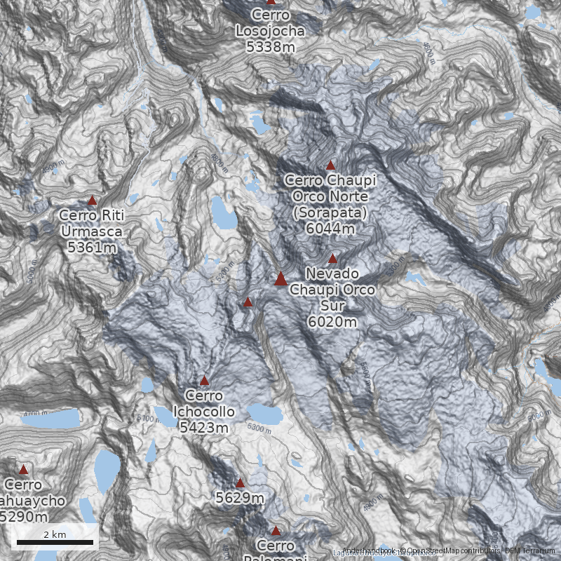 Mapa Cerro Salluyu