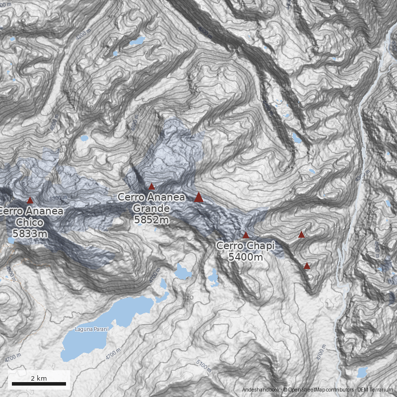 Mapa Cerro Ritipata