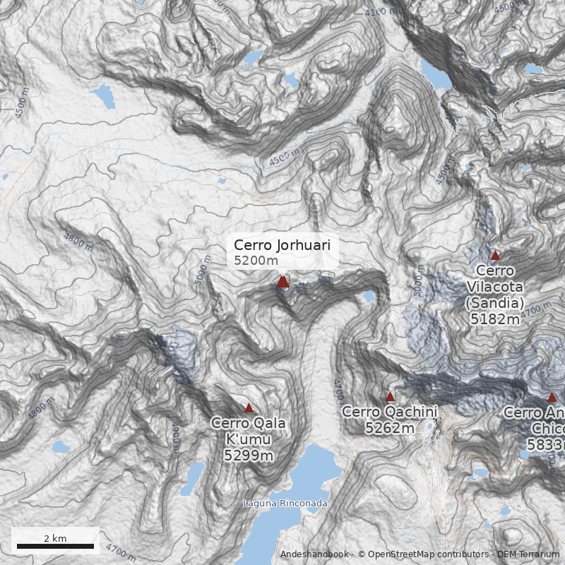Mapa Cerro Jorhuari