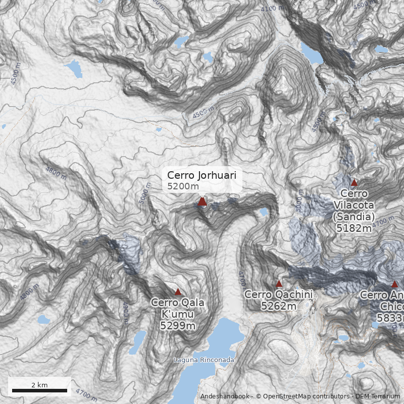 Mapa Cerro Jorhuari