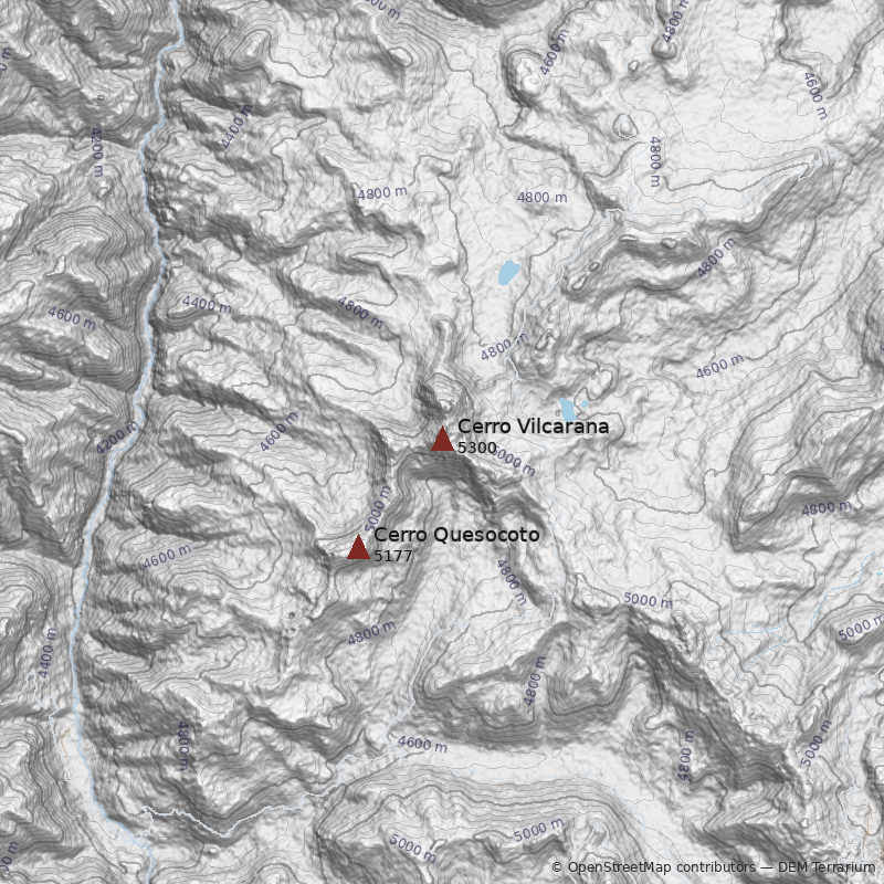 Mapa Cerro Vilcarana