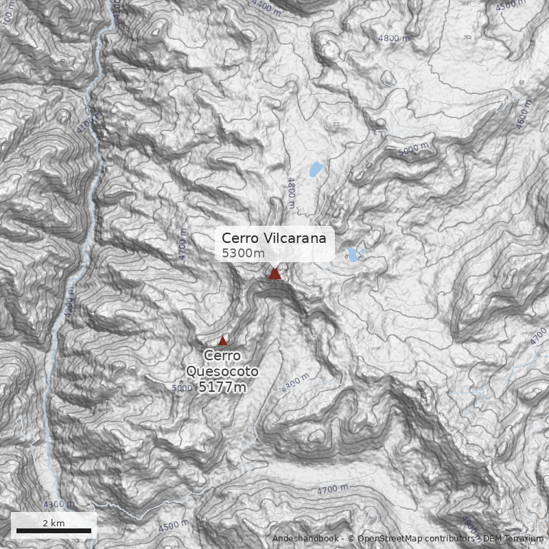 Mapa Cerro Vilcarana