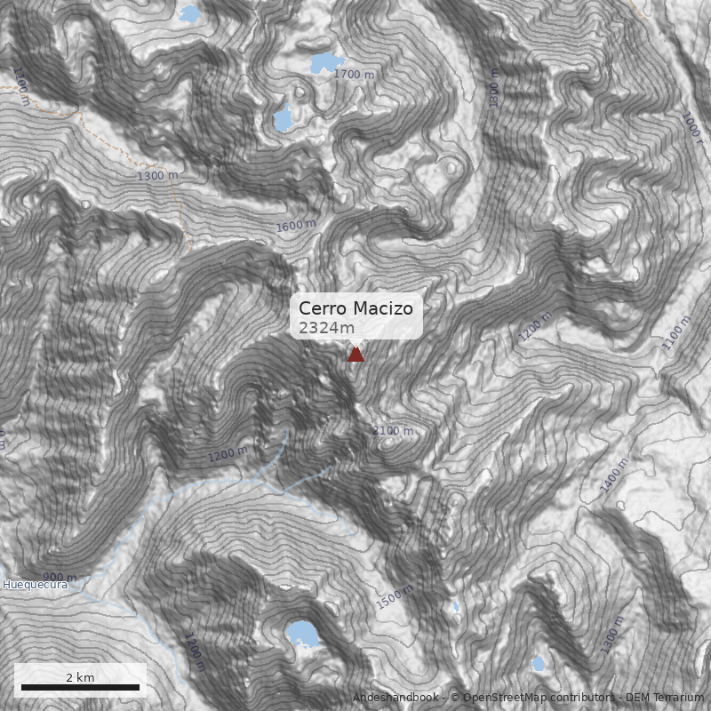 Mapa Cerro Macizo