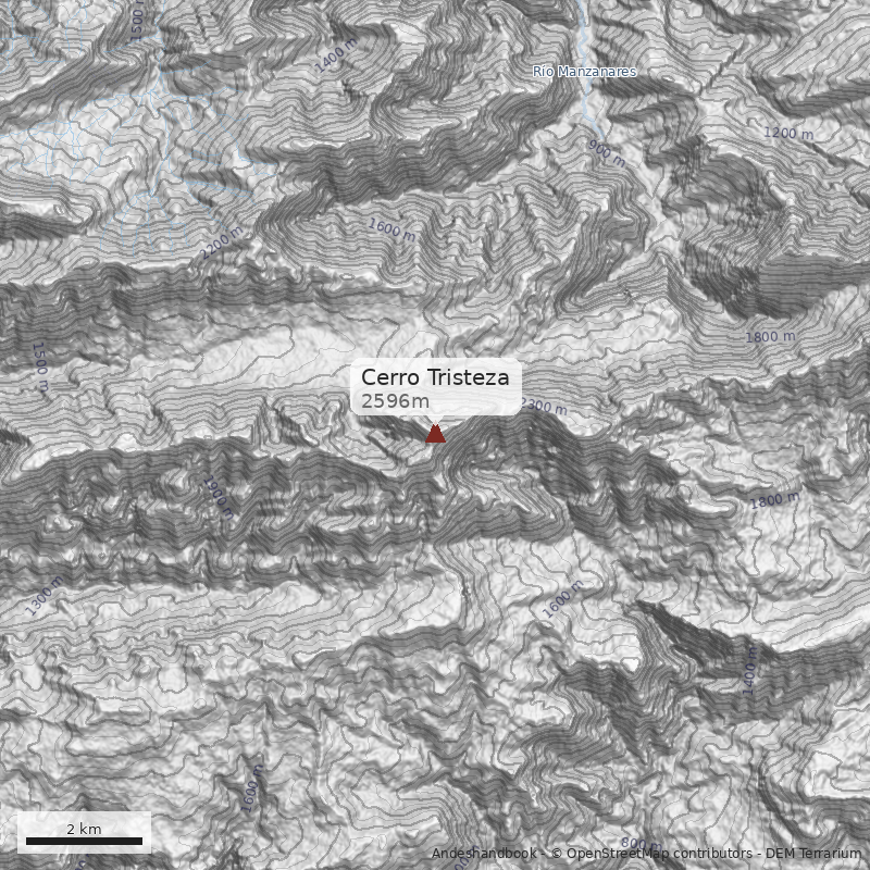 Mapa Cerro Tristeza