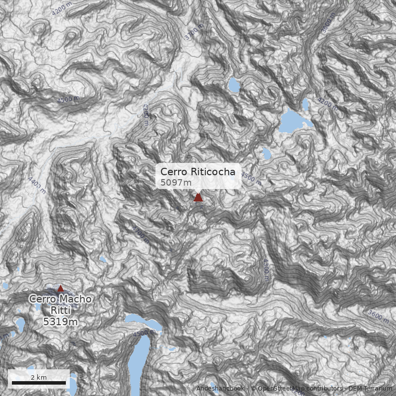 Mapa Cerro Riticocha