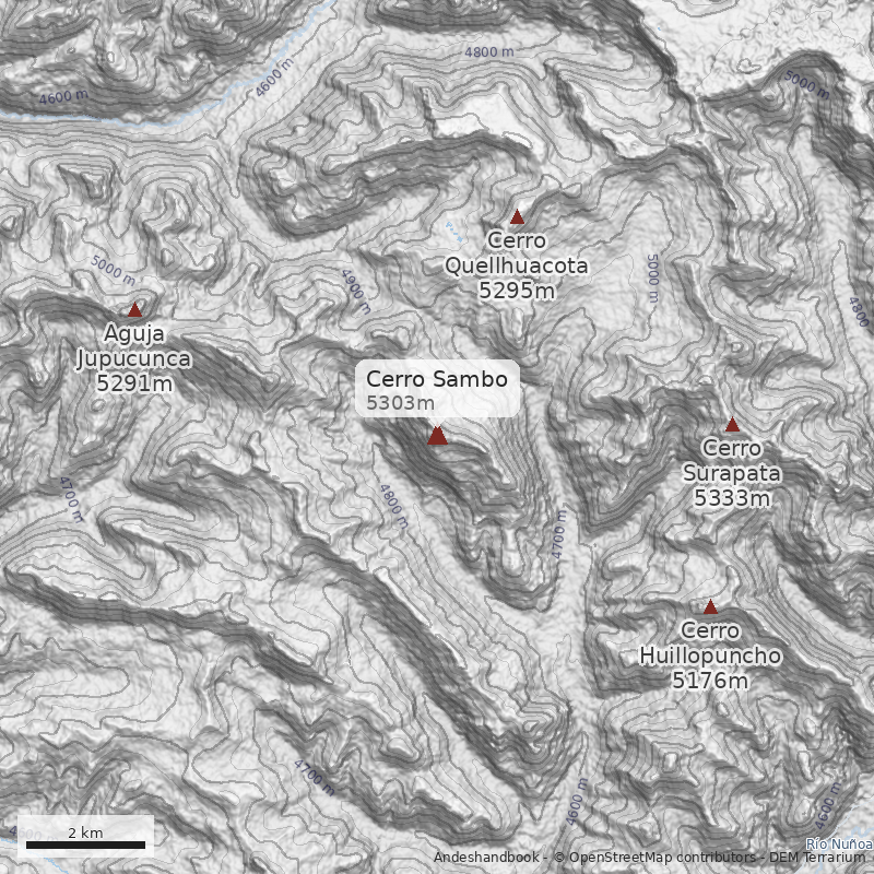 Mapa Cerro Sambo