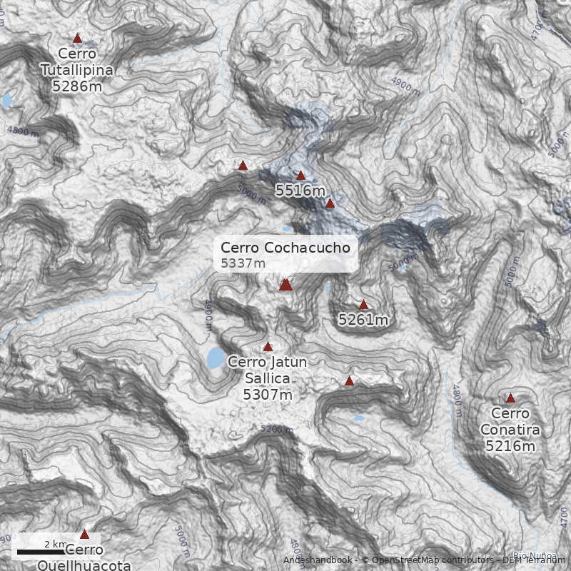 Mapa Cerro Cochacucho