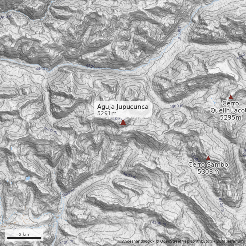 Mapa Aguja Jupucunca