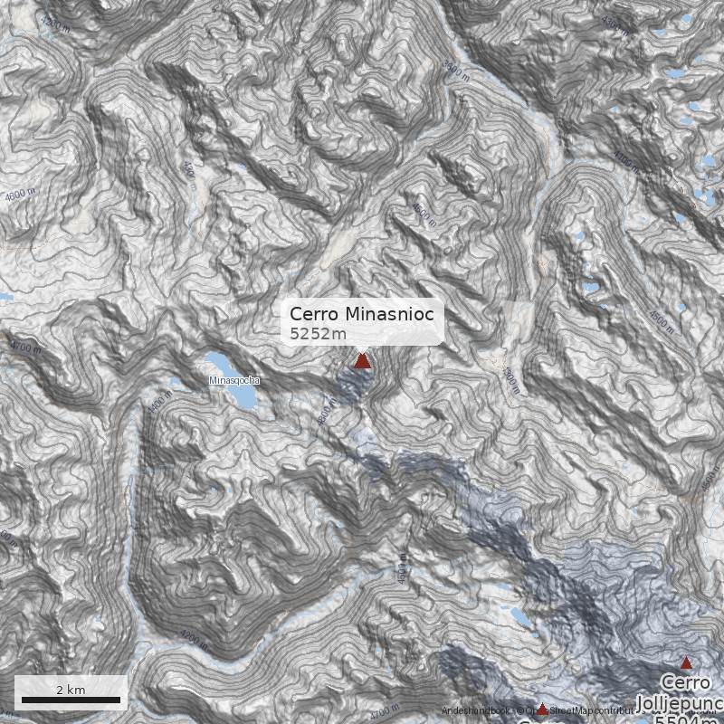 Mapa Cerro Minasnioc