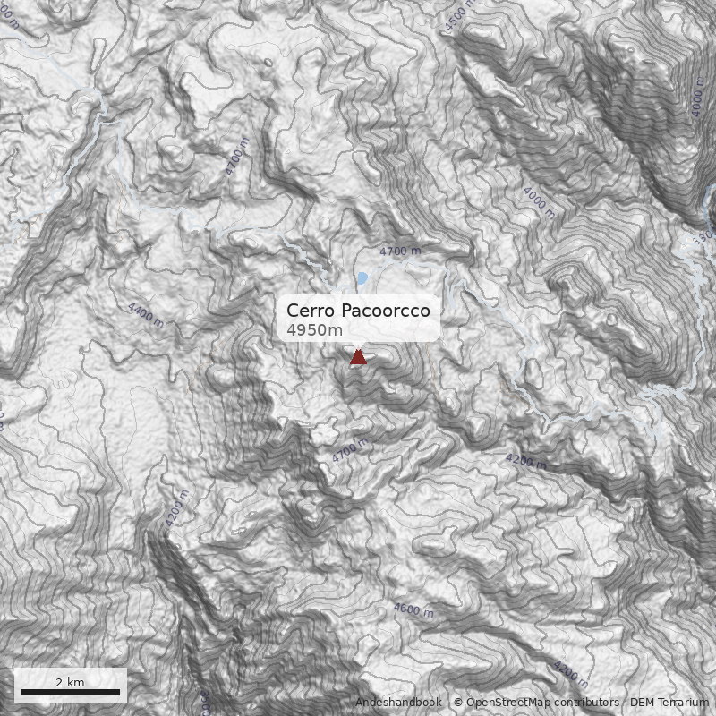 Mapa Cerro Pacoorcco