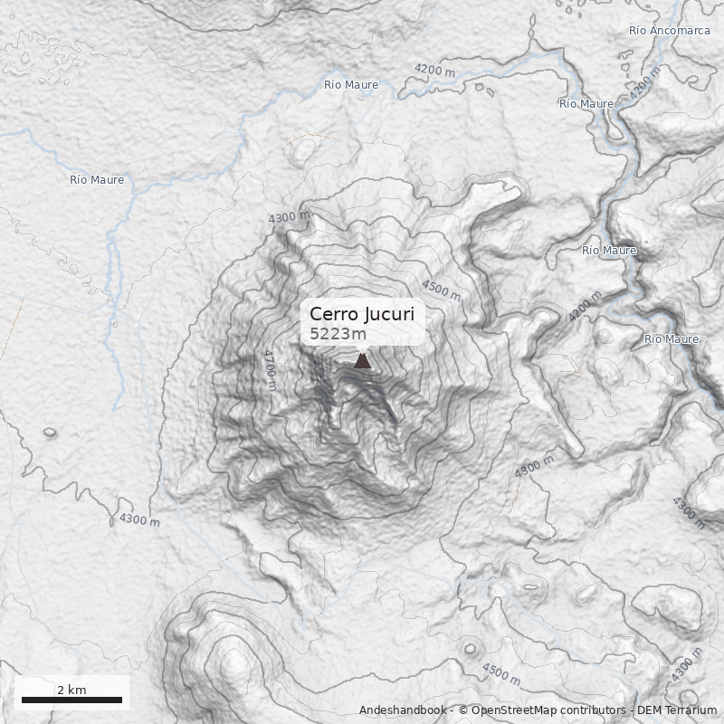 Mapa Cerro Jucuri