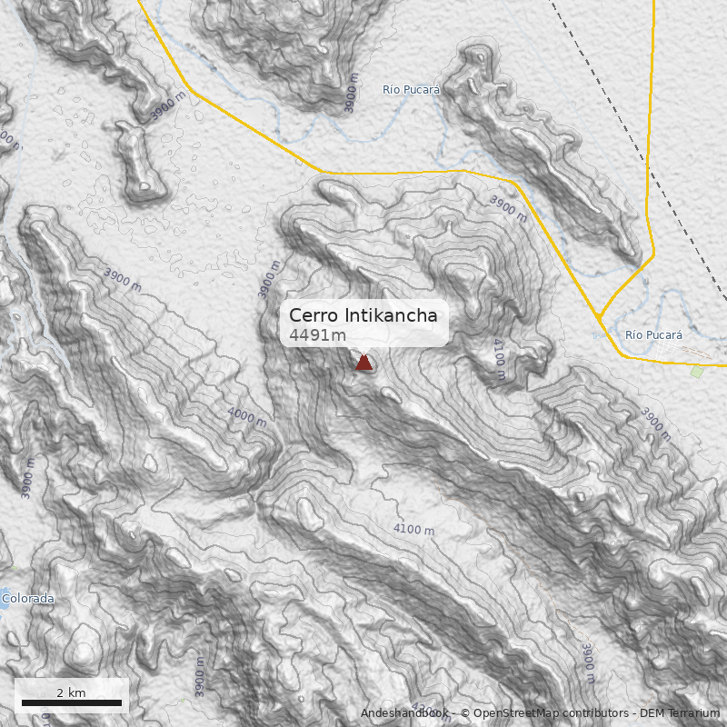 Mapa Cerro Intikancha