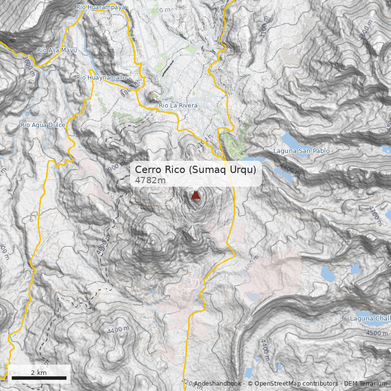 Mapa Cerro Rico (Sumaq Urqu)