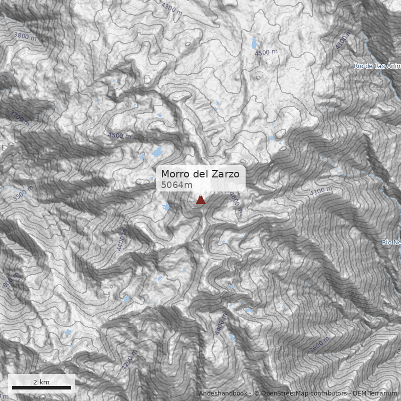 Mapa Morro del Zarzo