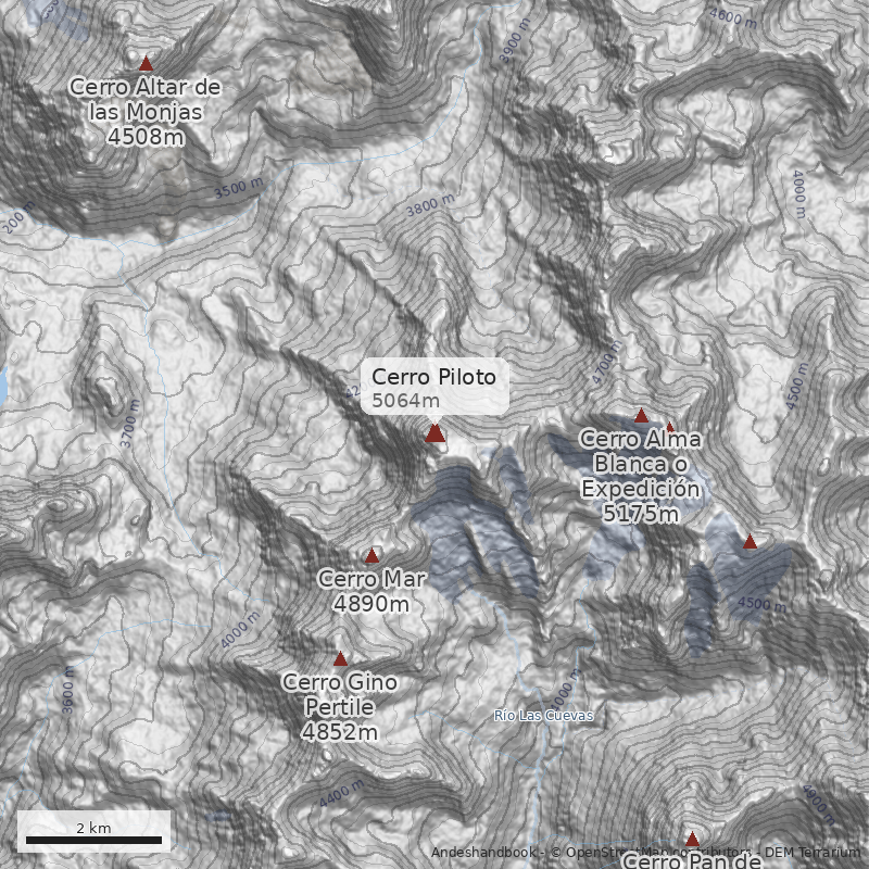 Mapa Cerro Piloto