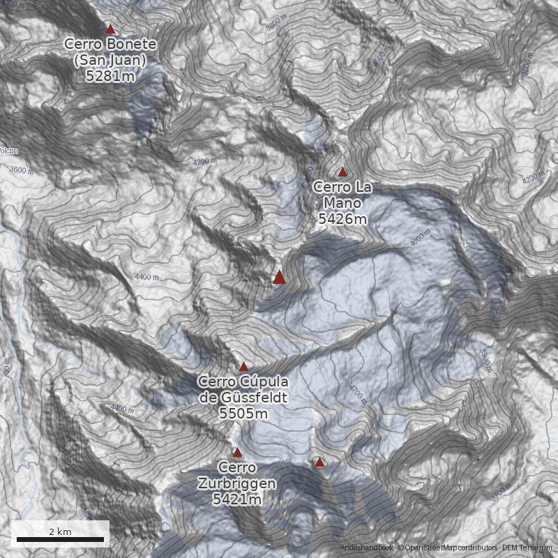 Mapa Cerro Reichert