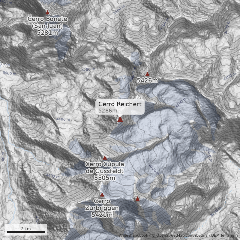 Mapa Cerro Reichert