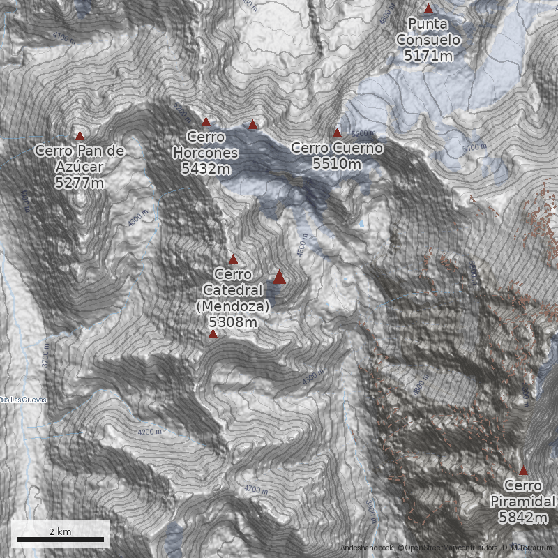 Mapa Morro del Catedral